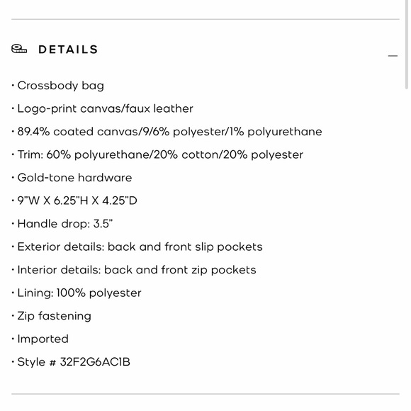 Michael kors cross body bag - Picture 5 of 11